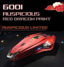 Star Citizen - 600I - AUSPICIOUS RED DRAGON PAINT LIMITED