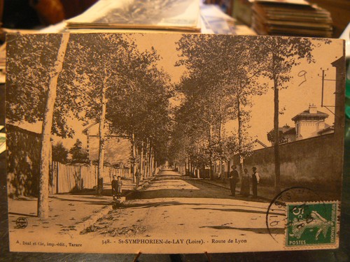 Cpa symphorien de lay - de,