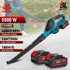 Souffleur Batterie 18V 5 Vitesses Souffleur à Feuilles sans Fil pour Makita