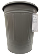 New IKEA KNODD Gray Bin with