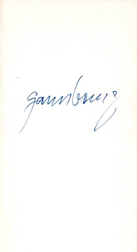 Serge gainsbourg edition - serge,
