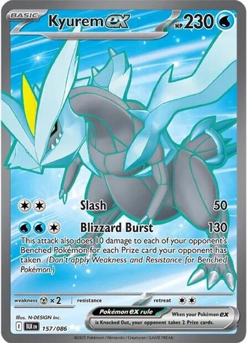 Pokemon kyurem - pokemon, ex
