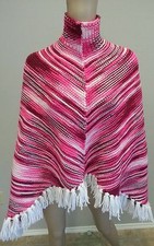 Vtg Space Dye Chevron Stripe