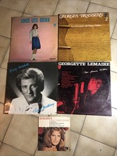 LOT 4 DISQUES VINYL 33T , 1 De