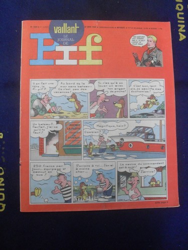 Journal pif vaillant bd - le,