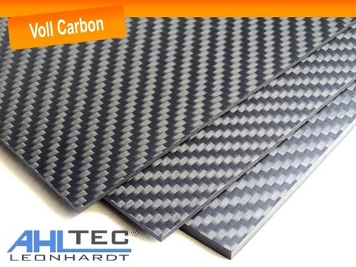 Carbone plaque 8mm cfk - carbone, 0,8mm