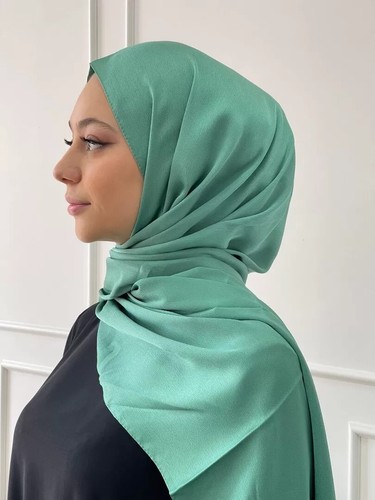 Hijab satin muslim foulard - hijab,