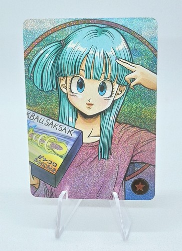 Carte bulma dragon ball dbz - z,