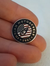 PIN'S BROCHE BADGE MOTO INDIAN
