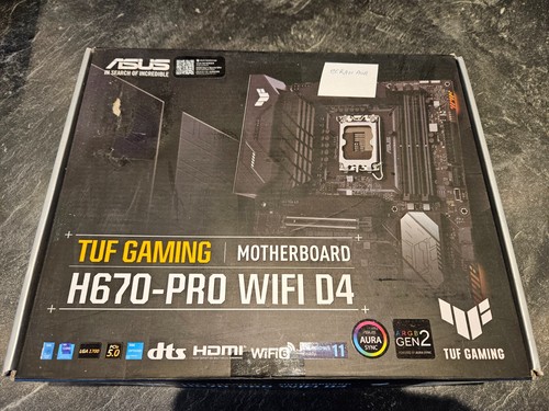 Asus tuf gaming h670 pro - tuf, wifi