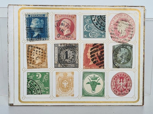 Timbres anciens sur - 12,