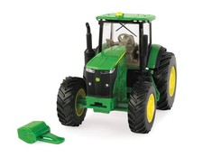 ERTL, JOHN DEERE 7270R avec presse à balles rondes 560R, échelle 1/32, ERT47355