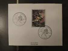 Enveloppes 1er jour France 1962 - n°1365 officier à cheval - cote 20€ - superbe