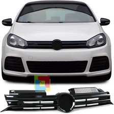 VW GOLF 6 2008-2013 Grille Avant Noire Calandre RLINE Sans Logo