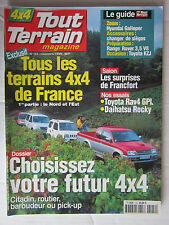 TOUT TERRAIN N° 124 /TERRAINS 4X4/CHOISIR SON 4X4/RAV 4 GPL/DAIHAITSU ROCKY