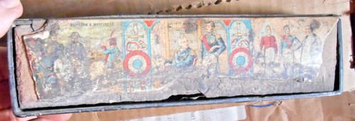 Rare ancien plumier décor - rare,