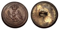 Bouton  "à l'Aigle Couronné"