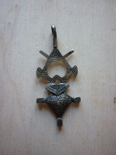 Ancien bijou pendentif - , en