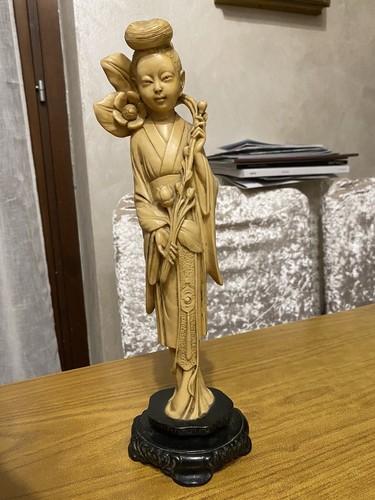 Statue figurine geisha - statue,