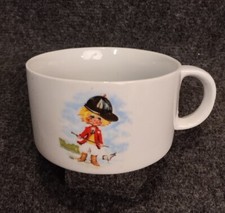 Grande tasse Poulbot De michel thomas Décor Titi parisien Cavalier 