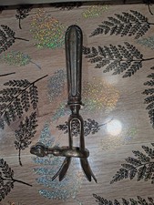 Ancien manche a gigot époque art nouveau en Argent Tête Minerve Poinçon 