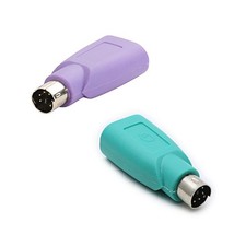 Ordinateur PC Clavier + Souris Combo Adaptateur Convertisseur PS/2 Mâle vers USB