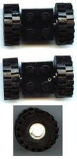 LEGO : 2 éléments roues +