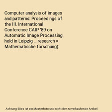 Computer analysis of images
