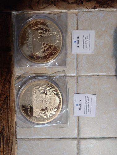 Lot médaille collection reine - lot,