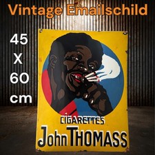 Plaque Émaillée John THOMASS