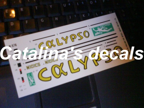 Cousteau pby catalina decals - cousteau's,