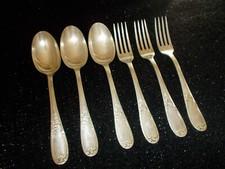 Antique cutlery lot forks - antique,