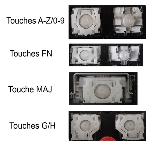 Touche clavier pour lenovo - touche,