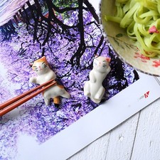  4 Pcs Décoration De Comptoir Cuisine Repos D'une Baguette En Céramique