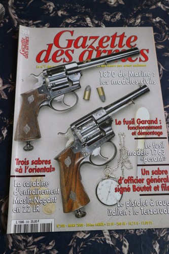 Revue gazette armes - armes, n°308