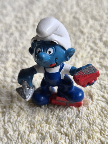 Figurine schtroumpf maçon - schtroumpf, /