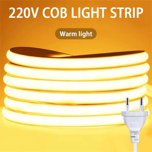 Bande led cob 220v éclairage - bande,