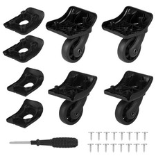 2 Paires Roulettes de Rechange pour Valises Roulette Valise Remplacement Univ...