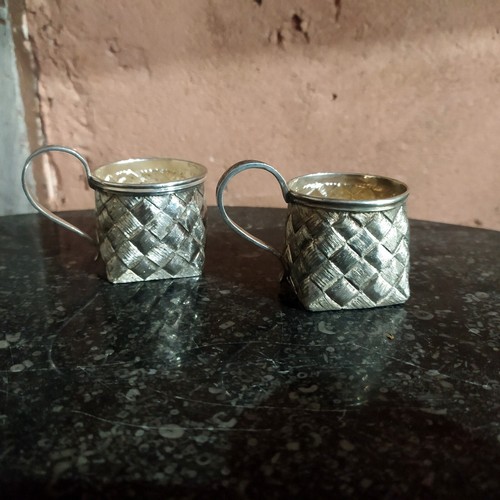 Paire verre vodka trompe - de, à