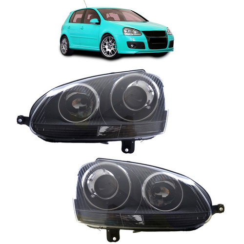 Phares noirs xenon - phares,