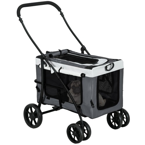 Poussette pliable chien chat - poussette,