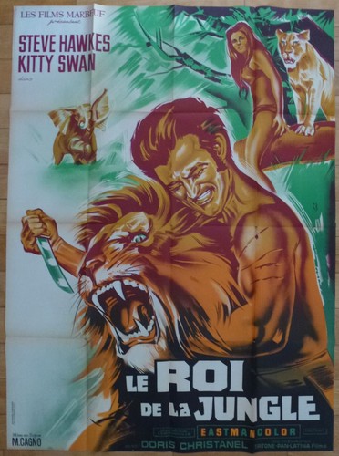 Roi jungle affiche - le,