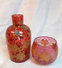 Ancien petit flacon en verre