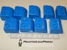 Lego Quatro 5357 Lot of 9 Blue