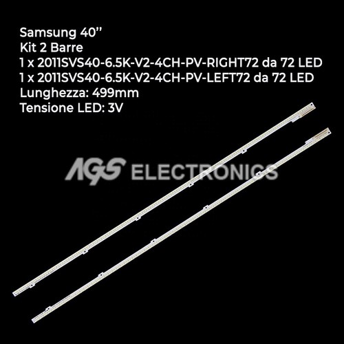 Kit barres bandes 72 tv - barres,