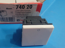 Legrand Ancien MOSAIC 74020 - 740 20 - Interrupteur BIPOLAIRE 10A - A l'unité