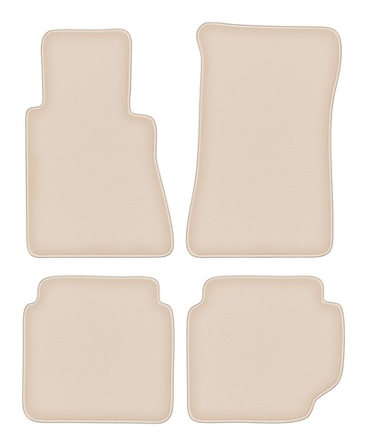 Tapis sol velours beige - tapis, de