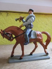 1/32 COWBOY STARLUX GUERRE  SECESSION SUDISTE CAVALIER CLAIRON LUXE