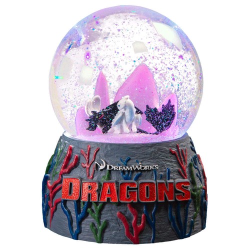 Boule neige lumineuse - boule,