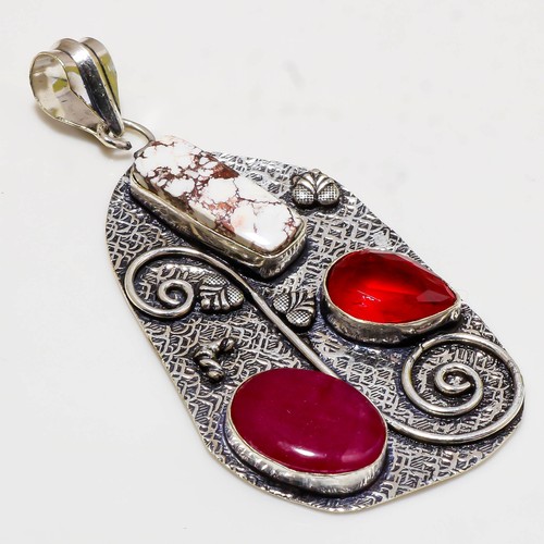 Pendentif bijou ancien - , pierre